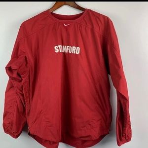 Stanford Nike Vintage Crew Neck Windbreaker